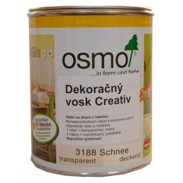 OSMO 3188 dekoračn&yacute; vosk Creativ sneh 0,375l