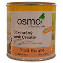 OSMO 3183 dekoračn&yacute; vosk Creativ kor&aacute;l 0,375l