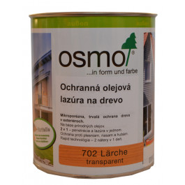 OSMO 702 ochrann&aacute; olejov&aacute; laz&uacute;ra červen&yacute; smrek 0,75l