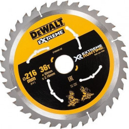 DEWALT DT99569 p&iacute;lov&yacute; kot&uacute;č 216x30mm 36z XR EXTREME RUNTIME