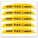 DEWALT DT2303 p&iacute;lov&yacute; list 152mm na kov pre mečov&eacute; p&iacute;ly (5ks)