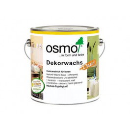 OSMO 3186 dekoračn&yacute; vosk Creativ matne biely 0,75l