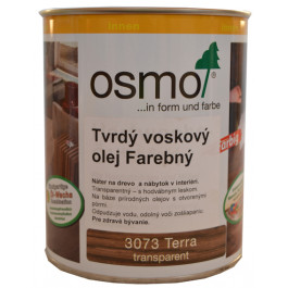 OSMO 3073 olej voskov&yacute; tvrd&yacute; hned&aacute; zem 0,75l