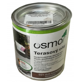 OSMO 021 terasov&yacute; olej dub bahenn&yacute; 0,75l