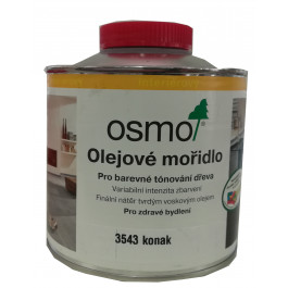 OSMO 3543 olejov&eacute; moridlo koňak 0,5l