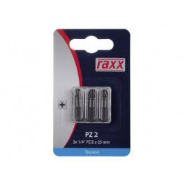 RAXX bit Torsion PZ 1x25mm 3ks/bal.