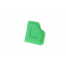 Stierka na silikon typ W zelena