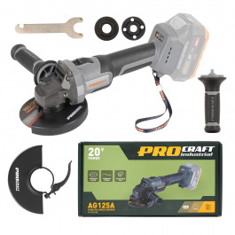 PROCRAFT Industrial AG125Abb aku uhlov&aacute; br&uacute;ska 125mm bez aku