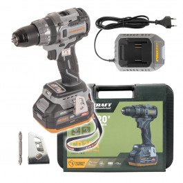 PROCRAFT Industrial SCD20A aku skrutkovač 20V 85Nm +bity