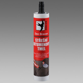 DEN BRAVEN tmel stresny bitum.cierny 280ml