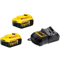 DEWALT DCB105P2 nab&iacute;jačka XR + 2 x aku 18V 5,0 Ah Li-lon