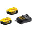 DEWALT DCB105P2 nab&iacute;jačka XR + 2 x aku 18V 5,0 Ah Li-lon