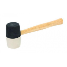 Kladivo gumen&eacute; 65mm bieločierne - drevo
