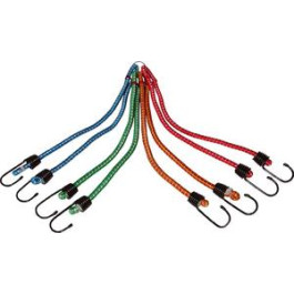 EXTOL CRAFT up&iacute;nacie gumy s h&aacute;kmi 80cm/10mm 4ks/bal. 96015