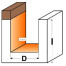 CMT dr&aacute;žkovacia fr&eacute;za D16x20 L57,2 S8