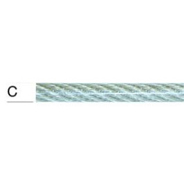 Vormann lano oceľov&eacute;   4/5mm poplastovan&eacute; 008502050ZKS