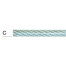 Vormann lano oceľov&eacute;   4/5mm poplastovan&eacute; 008502050ZKS