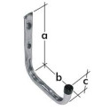 DOMAX HPU 120 h&aacute;k jednoduch&yacute; U 140 x 120 x 55 mm