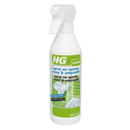 HG sprej na sprchy, vane a um&yacute;vadl&aacute; 500ml