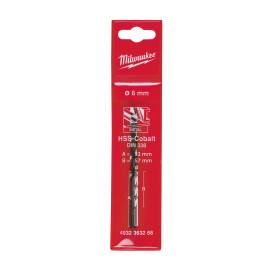 MILWAUKEE vrt&aacute;k do kovu HSS-G RED COBALT 6x93x57