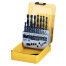 DEWALT DT5913 19-dielna sada vrt&aacute;kov do kovu HSS-R 1-10, 5mm DIN 338 