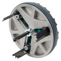 WOLFCRAFT 5977000 nastaviteľn&aacute; vŕtacia korunka 45-90mm 