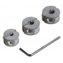 WOLFCRAFT 3 hĺbkov&eacute; dorazy 6-8-10mm 2755000