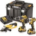 DEWALT DCK383P2T sada aku n&aacute;radia DCD796 + DCF887 + DCG412