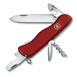 VICTORINOX PICKNICKER 111mm n&ocirc;ž vreckov&yacute; červen&yacute; s poistkou 17.