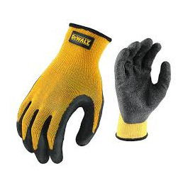 DEWALT DPG70 rukavice L(10) text&uacute;rovan&eacute; gumou potiahnut&eacute; s gripom