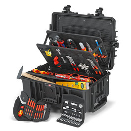 KNIPEX Robust45 Elektro kufor kolesov&yacute; s n&aacute;rad&iacute;m 63-dielny 00 21 37