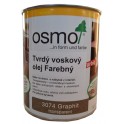 OSMO 3074 olej voskový tvrdý grafit 0,75l