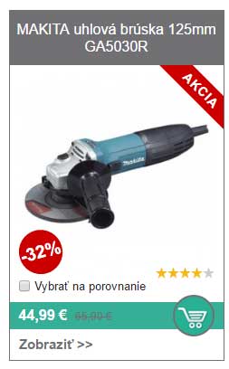 uhlova brúska makita ga5030