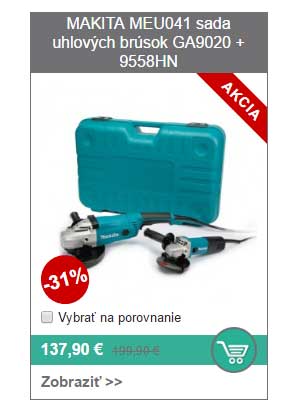 sada uhlových brúsok meu 041